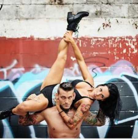 Amy Polinsky and Corey Graves 